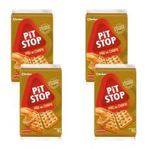 Pack Biscoito Pit Stop Delicioso Sabor Pão na Chapa 24 Unid