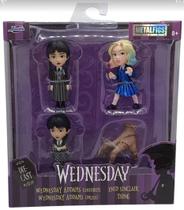 Pack Bonecos Wandinha Addams - Metalfigs - Die-Cast - 2,5" (5,0 cm) - Jada Toys Pack Bonecos Wandinha Addams - Metalfigs - Die-Cast - 2,5" (5,0 cm) - Jada Toys