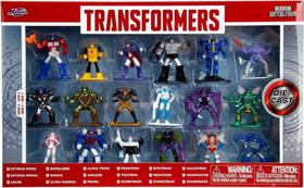 Pack c/ 18 Nano Metalfigs Transformers Série 3 - Jada
