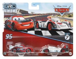 Pack c/ 2 Carrinhos Filme Carros Cars Disney Pixar - Metal 1/55 - Mattel