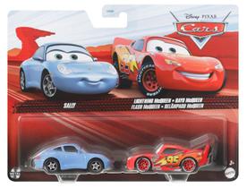 Pack c/ 2 Carrinhos Filme Carros Cars Disney Pixar - Metal 1/55 - Mattel