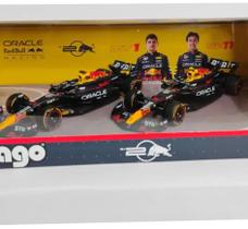 Pack c/ 2 Carros Formula 1 Oracle Red Bull Racing RB20 - 1 Max Verstappen 11 S. Perez - (2024) - 1:43 - Burago Pack c/ 2 Carros Formula 1 Oracle Red Bull Racing RB20 - 1 Max Verstappen 11 S. Perez - (2024) - 1:43 - Burago