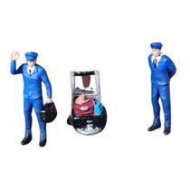 Pack c/ 2 Figuras Carregador de Bagagens Mod. 53 1:87 HO Dio Studios 87355