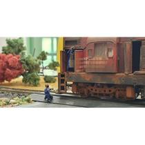 Pack C/ 2 Miniaturas Para Maquete Figuras Soldadores Mod.04 Studio Dio 87204 Pack C/ 2 Miniaturas Para Maquete Figuras Soldadores Mod.04 Studio Dio 87204