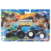 Pack c/ 2 Monster Trucks - 1/64 - Hot Wheels