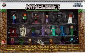 Pack c/ 20 Nano Metalfigs Minecraft Série 2 - Jada