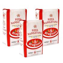 Pack c/ 3 Farinha de trigo 00 Italiana Le 5 Stagioni - Napoletana