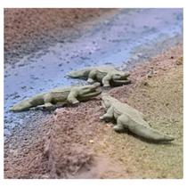 Pack C/ 3 Figuras Jacarés Escala Ho 1/87 Studio Dio 0000003646 Pack C/ 3 Figuras Jacarés Escala Ho 1/87 Studio Dio 0000003646