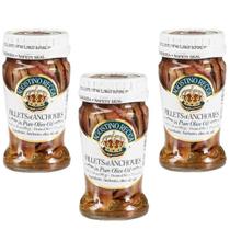 Pack c/ 3 unidades File de Anchova em azeite Agostino Recca 90g
