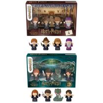 Pack C/ 4 Bonecos Coleção Harry Potter Little People Collector - Mattel