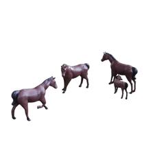 Pack c/ 4 Figuras Cavalos 1:87 HO Dio Studios 87358