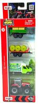 Pack c/4 Miniaturas Fazenda Mini Work Machines Maisto 1/64
