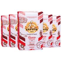Pack c/ 5 Farinha 00 Italiana Caputo CUOCO 1kg