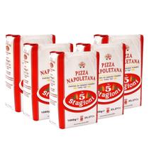 Pack c/ 5 Farinha de trigo 00 Italiana Le 5 Stagioni - Napoletana