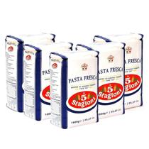 Pack c/ 5 Farinha de trigo 00 Italiana Le 5 Stagioni - Pasta Fresca Pack c/ 5 Farinha de trigo 00 Italiana Le 5 Stagioni - Pasta Fresca