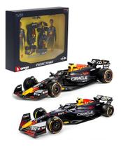 Pack Collection Red Bull F1 Rb20 Max E Perez Burago 1/43 Azul