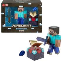 Pack Collector Minecraft Steve Diamond Level Mattel