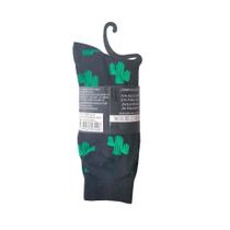 Pack com 1 par de meias sociais estampadas fun masculinas basic +