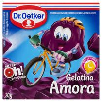 Pack com 10x Gelatina Amora Dr.Oetker 20g