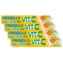 Pack com 12 Freegells Vit.C Própolis Mel e Limão 27.9g