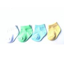 Pack com 4 pares lisos bebê basic + menino Pack com 4 pares lisos bebê basic + menino