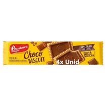 Pack Com 4x Biscoito Choco Biscuit Ao Leite 80g - Bauducco Pack Com 4x Biscoito Choco Biscuit Ao Leite 80g - Bauducco