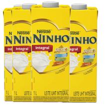 Pack Com 4x Leite UHT Integral Ninho Forti+ 1L Pack Com 4x Leite UHT Integral Ninho Forti+ 1L