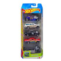 Pack Com 5 Carrinhos Hot Wheels Modelo HW Gassers