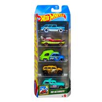 Pack Com 5 Carrinhos Hot Wheels Modelo HW Getaways