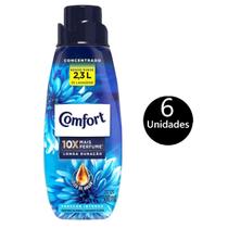 Pack Com 6 Amaciante Concentrado Comfort 500ml