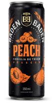 Pack com 6 Cerveja de Trigo Baden Baden Peach Pêssego 350ml