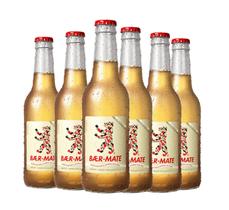 Pack com 6 Chá Gaseificado Baer-Mate 350ml