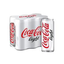 Pack Com 6 Coca-Cola Light lata 310ml