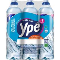 Pack Com 6 Detergente Líquido Ypê Clear 500ml