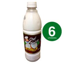 Pack Com 6 Leite de Coco Chef Nobre 500ml Pack Com 6 Leite de Coco Chef Nobre 500ml