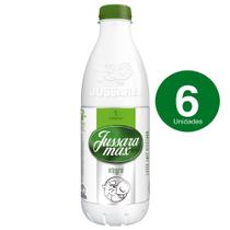 Pack com 6 Leite Jussara Max Integral garrafa 1l