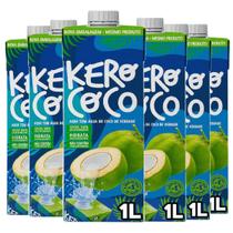 Pack com 6x Águas de Coco Kero Coco 1L