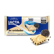 Pack Com 6x Chocolate Branco Lacta Laka Oreo 80g Pack Com 6x Chocolate Branco Lacta Laka Oreo 80g