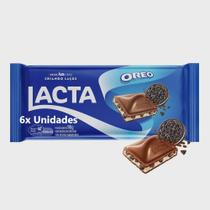 Pack Com 6x Chocolate Lacta Oreo Tablete 90g Pack Com 6x Chocolate Lacta Oreo Tablete 90g