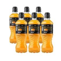 Pack Com 6x Isotônico Powerade Gold Rush Squeeze 500ml Pack Com 6x Isotônico Powerade Gold Rush Squeeze 500ml
