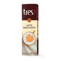 Pack com 8 Caixas de Cápsulas Tres Latte Macchiato 10und Pack com 8 Caixas de Cápsulas Tres Latte Macchiato 10und