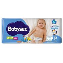 Pack Com 8 Fralda Babysec Galinha Pintadinha Ultra Sec Tamanho P 30 Unidades