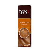 Pack com 80 Cápsulas Tres Chocolatto Caramello 10 cápsulas Pack com 80 Cápsulas Tres Chocolatto Caramello 10 cápsulas