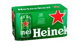Pack Com 8x Cervejas Heineken 269ml Lata