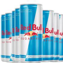 Pack Com 8x Energy Drink Red Bull Zero Açúcar 250ml