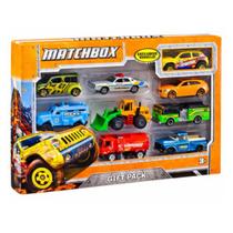 Pack com 9 Carros Sortidos Matchbox - Mattel