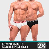 Pack cueca classic brief due color