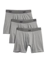 Pack de 3 bóxers tipo slip para hombre GAP en gris jaspeado
