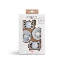 Pack de 4 Chupetes FRIGG para Bebés de 0-6 Meses sin BPA