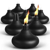 Pack de 8 Antorchas de Mesa de Metal FAN-Torches de 24.5 oz